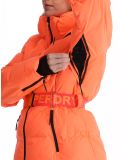 Miniatura Superdry, Ski Luxe Puffer chaqueta de esquí mujeres Pastelline Coral rosa 