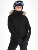 Miniatura Superdry, Ski Luxe Puffer chaqueta de esquí mujeres Black negro 