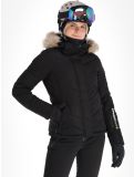 Miniatura Superdry, Ski Luxe Puffer chaqueta de esquí mujeres Black negro 