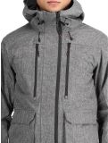 Miniatura Superdry, Ski Peak Rescue chaqueta de esquí hombres Dark Grey Marl gris 