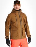 Miniatura Superdry, Ski Peak Rescue chaqueta de esquí hombres Tobacco Brown Marl marrón 