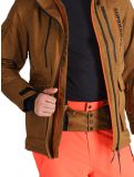 Miniatura Superdry, Ski Peak Rescue chaqueta de esquí hombres Tobacco Brown Marl marrón 