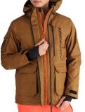 Miniatura Superdry, Ski Peak Rescue chaqueta de esquí hombres Tobacco Brown Marl marrón 