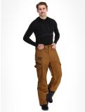 Miniatura Superdry, Ski Peak Rescue pantalones de esquí hombres Tobacco Brown Marl marrón 