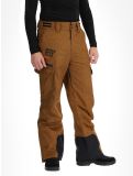 Miniatura Superdry, Ski Peak Rescue pantalones de esquí hombres Tobacco Brown Marl marrón 