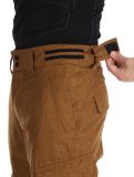 Miniatura Superdry, Ski Peak Rescue pantalones de esquí hombres Tobacco Brown Marl marrón 