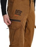 Miniatura Superdry, Ski Peak Rescue pantalones de esquí hombres Tobacco Brown Marl marrón 