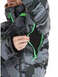 Miniatura Superdry, Ski Radar Pro Puffer chaqueta de esquí hombres Dark Grey Tiger Camo gris 