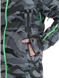 Miniatura Superdry, Ski Radar Pro Puffer chaqueta de esquí hombres Dark Grey Tiger Camo gris 