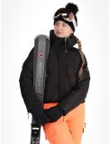 Miniatura Superdry, Ski Slalom Puffer chaqueta de esquí mujeres Superdry Monogram Black Luxe blanco, negro 