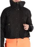 Miniatura Superdry, Ski Slalom Puffer chaqueta de esquí mujeres Superdry Monogram Black Luxe blanco, negro 