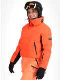 Miniatura Superdry, Ski Slalom Puffer chaqueta de esquí mujeres Volcanic Coral rosa 