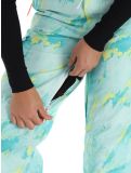 Miniatura Superdry, Ski Ultimate Rescue pantalones de esquí mujeres Abstract Teal Lime verde 