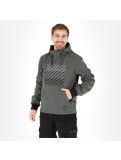 Miniatura Superdry, Snow Tech Hood anorak hombres charcoal gris 