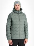 Miniatura Tenson, Shibui Down chaqueta de plumas hombres Grey Green gris 