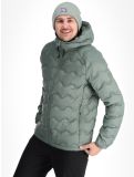 Miniatura Tenson, Shibui Down chaqueta de plumas hombres Grey Green gris 