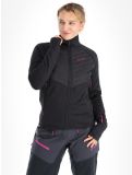 Miniatura Tenson, Touring Midlayer chaleco mujeres Anthracite gris 