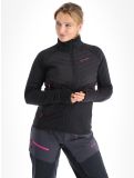 Miniatura Tenson, Touring Midlayer chaleco mujeres Anthracite gris 