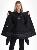 Miniatura Toni Sailer, Adele Faux Leather chaqueta de esquí mujeres Black negro 