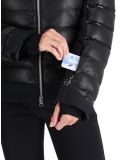 Miniatura Toni Sailer, Adele Faux Leather chaqueta de esquí mujeres Black negro 