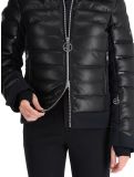 Miniatura Toni Sailer, Adele Faux Leather chaqueta de esquí mujeres Black negro 