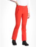 Miniatura Toni Sailer, Pina pantalones de esquí softshell mujeres Pink Red rojo 