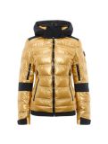 Miniatura Toni Sailer, Tami metallic chaqueta de esquí mujeres Goud 