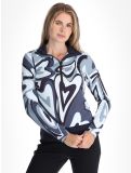 Miniatura Toni Sailer, Wieka Print jersey mujeres Blue Frost azul 