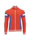 Miniatura Unleash your Nature, Natyon Norway Ow Knitted 2Nd Layer Full Zip chaleco hombres rojo 