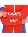 Miniatura Unleash your Nature, Natyon Norway Ow Knitted 2Nd Layer Full Zip chaleco hombres rojo 