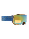 Miniatura Uvex, Compact FM gafas de esquí mat azul/amarillo