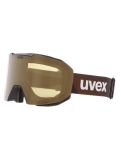 Miniatura Uvex, Evidnt Attract Cv Dl/fm gafas de esquí unisex Black Matt / Mirror Copper marrón, negro 