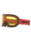 Miniatura Uvex, Evidnt Attract Cv Dl/fm gafas de esquí unisex Black Matt negro 