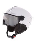 Miniatura Uvex, Instinct Visor casco con visera unisex White-Black Matt /Mirror Silver blanco, negro 