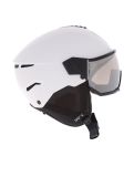 Miniatura Uvex, Instinct Visor casco con visera unisex White-Black Matt /Mirror Silver blanco, negro 