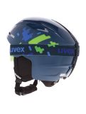 Miniatura Uvex, Viti Set + Speedy Pro casco niños Blue Puzzle azul 