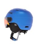 Miniatura Uvex, Junior Visor Pro casco con visera niños mat cobalt azul 