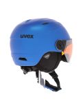 Miniatura Uvex, Junior Visor Pro casco con visera niños mat cobalt azul 