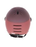 Miniatura Uvex, Wanted Visor casco con visera unisex Bramble Antique Rose Matt / Mirror Silver púrpura, rosa 