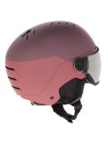 Miniatura Uvex, Wanted Visor casco con visera unisex Bramble Antique Rose Matt / Mirror Silver púrpura, rosa 