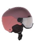 Miniatura Uvex, Wanted Visor casco con visera unisex Bramble Antique Rose Matt / Mirror Silver púrpura, rosa 