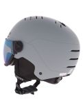 Miniatura Uvex, Wanted Visor casco con visera unisex Rhino Matt/ Mirror Blue gris 