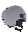 Miniatura Uvex, Wanted Visor casco con visera unisex Rhino Matt/ Mirror Blue gris 