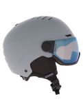 Miniatura Uvex, Wanted Visor casco con visera unisex Rhino Matt/ Mirror Blue gris 