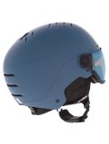 Miniatura Uvex, Wanted Visor casco con visera unisex Stone Blue / Mirror Blue azul 