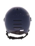 Miniatura Uvex, Wanted Visor Women Edition casco con visera unisex Polar Sparkle / Mirror Gold azul 