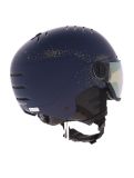 Miniatura Uvex, Wanted Visor Women Edition casco con visera unisex Polar Sparkle / Mirror Gold azul 