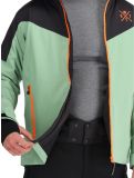 Miniatura Watts, STORM chaqueta de esquí hombres Sage / Fluo Orange naranja, verde 