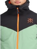 Miniatura Watts, STORM chaqueta de esquí hombres Sage / Fluo Orange naranja, verde 