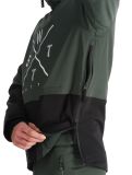 Miniatura Watts, XMETOD anorak hombres Green / Black negro, verde 